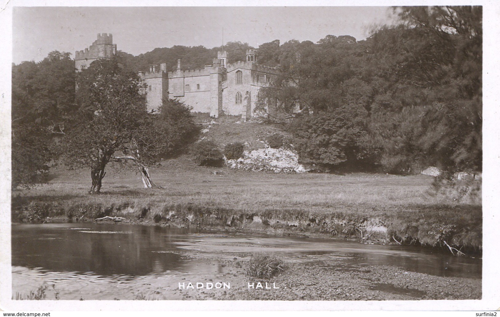 DERBYSHIRE - HADDON HALL  RP Db381 - Derbyshire