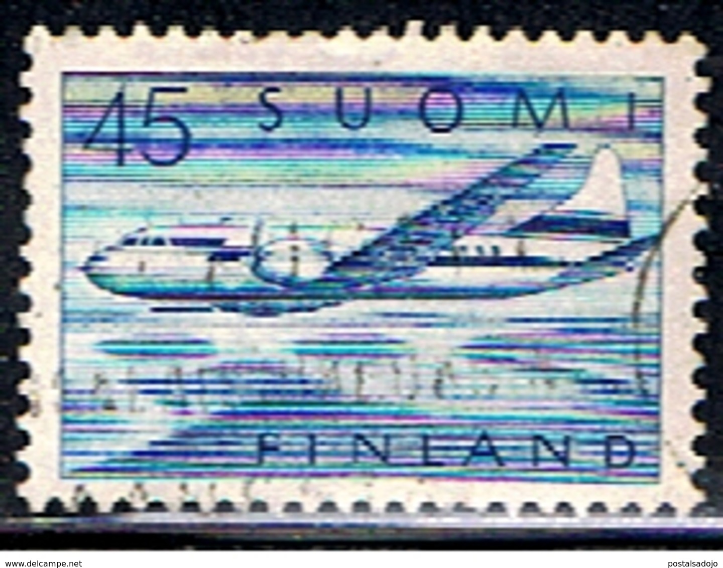 FINLANDE 364 // YVERT 6 // 1958-59 - Gebraucht