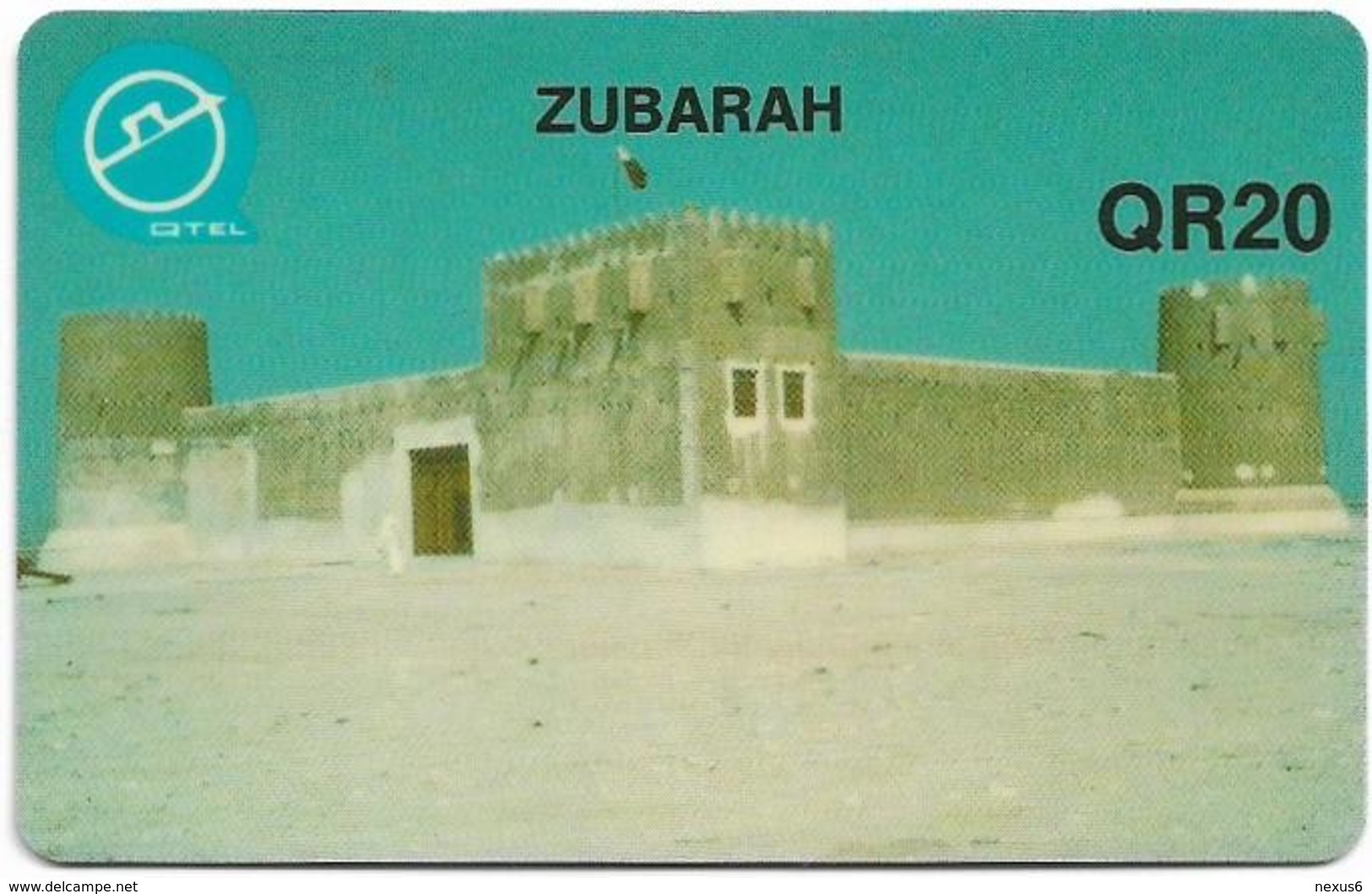 Qatar - Q-Tel - Autelca - Definitive Issue - Zubarah, 1994, 20QR, Used - Qatar