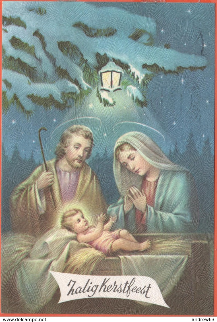 Cartoline - Tematica - Cristianesimo - 1F Belgio - De Zon In De Nacht - Zalig Kerstfeest - Viaggiata Da Erembodegem Per - Altri & Non Classificati