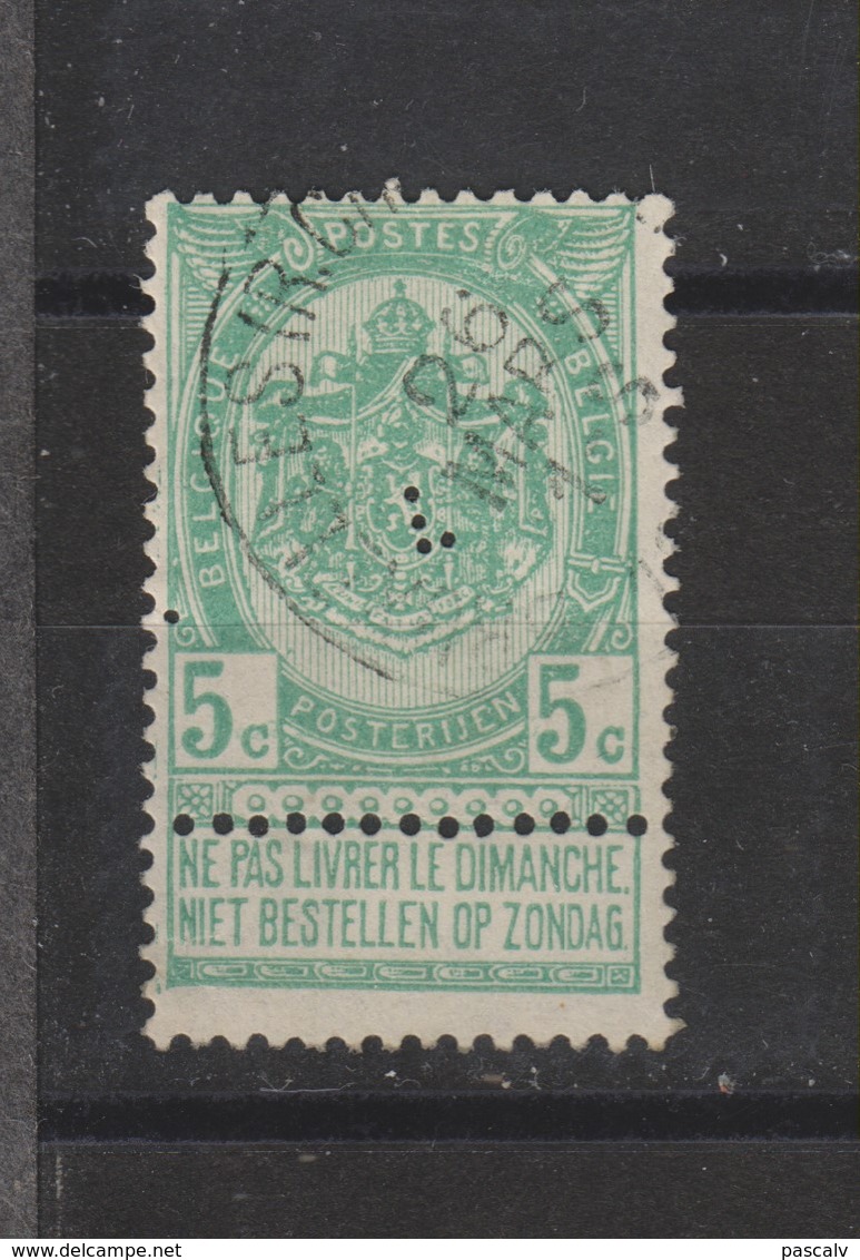 COB 56 Perforé C.L - 1863-09