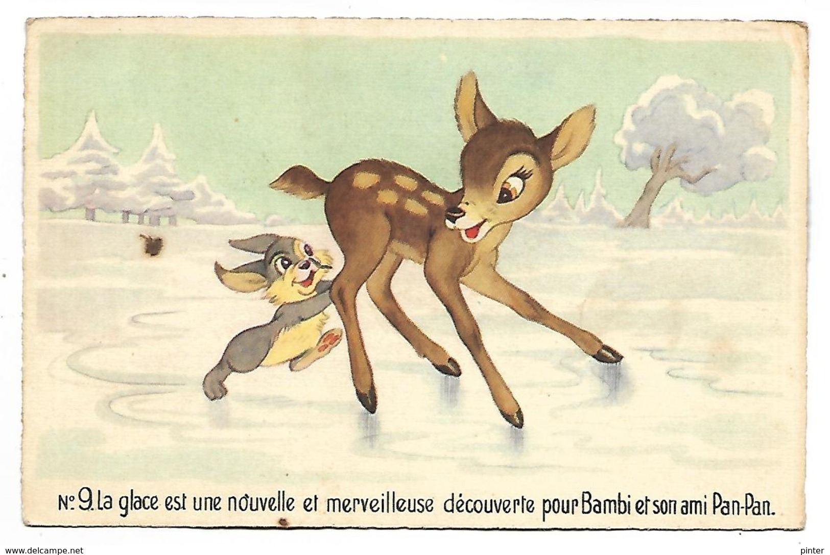 DISNEY - BAMBI N° 9 - Autres & Non Classés