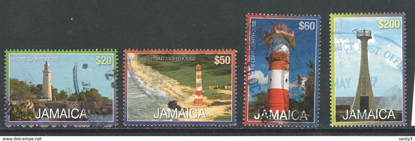 Jamaica, Yv  ??,Vuurtorens, Lighthouses - Phares - Leuchturm, Reeks, Gestempeld - Jamaique (1962-...)