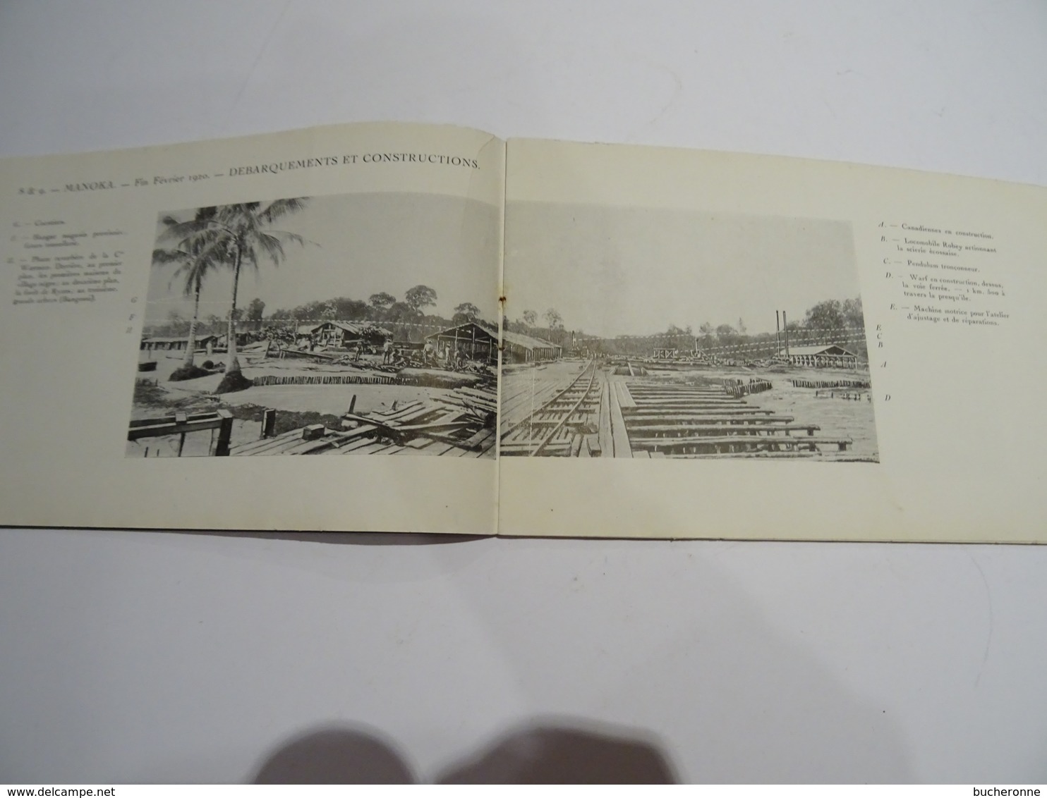 revue AFRIQUE SOCIETE NATIONALE du CAMEROUN anciennement TONNELIERE 1920 TBE agrafe usée