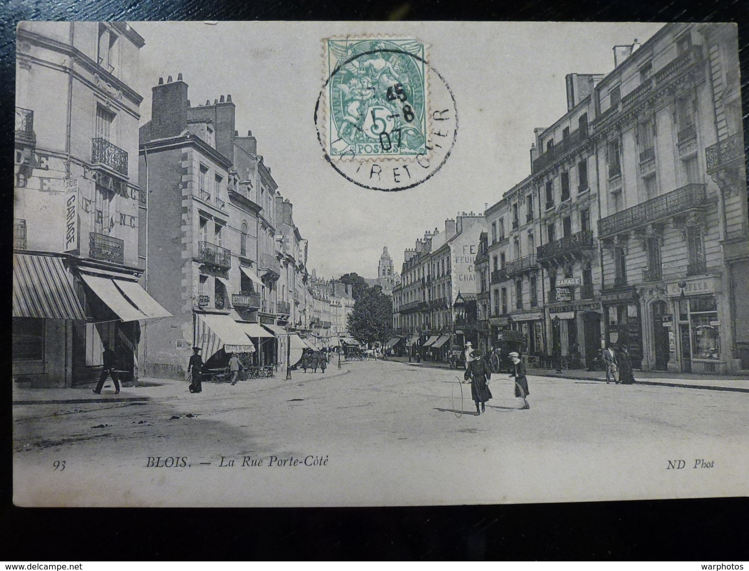 CARTE POSTALE _ CPA Vintage : MONTRICHARD _ La Rue Porte Coté       // CPA.L.L&C.100.22 - Montrichard