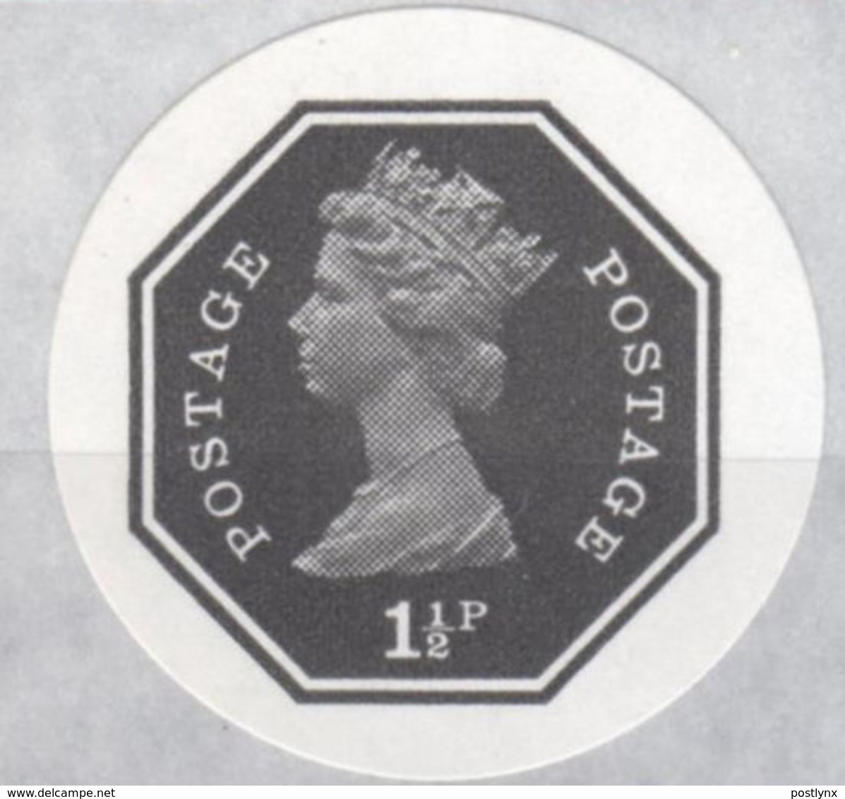 GREAT BRITAIN 1974 E2 Octagon 1½p Ser.III IMPERF.[PRINT:1000] - Imperforated