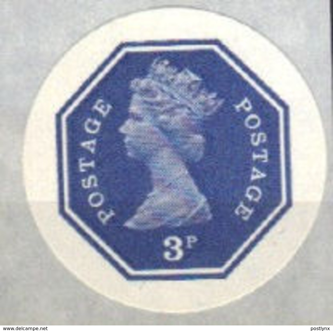 GREAT BRITAIN 1974 E2 Octagon 3p Ser.III IMPERF.[PRINT:1000] - Non Dentelés