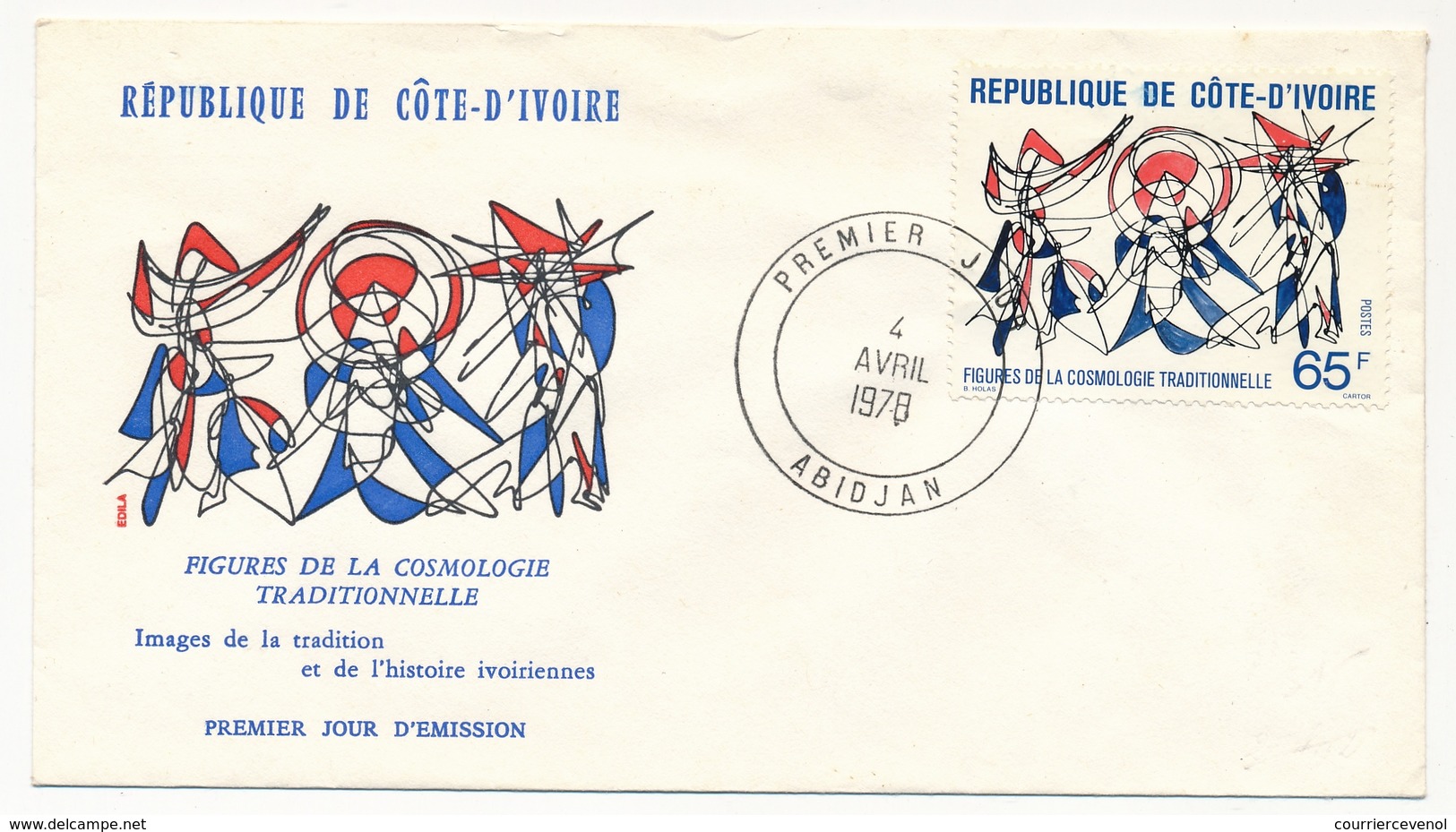 Côte D'Ivoire => 2 Enveloppes FDC - Personnages De Garde Royale - Abidjan - 4 Avril 1978 - Ivory Coast (1960-...)