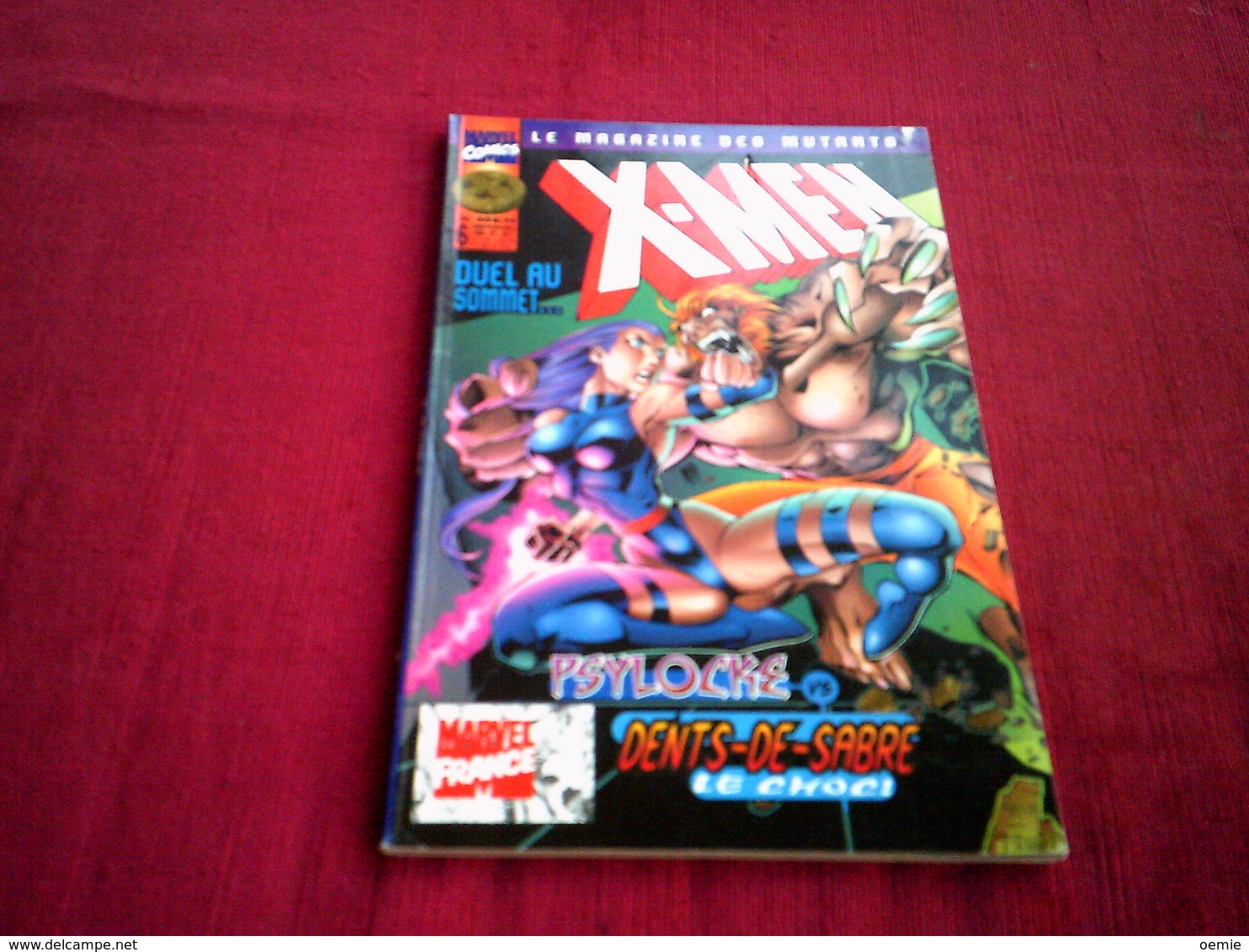 X - MEN °   LE MAGAZINE DES MUTANTS  ° N° 6 JUILLET 1997  /   PSYLOCKE - XMen