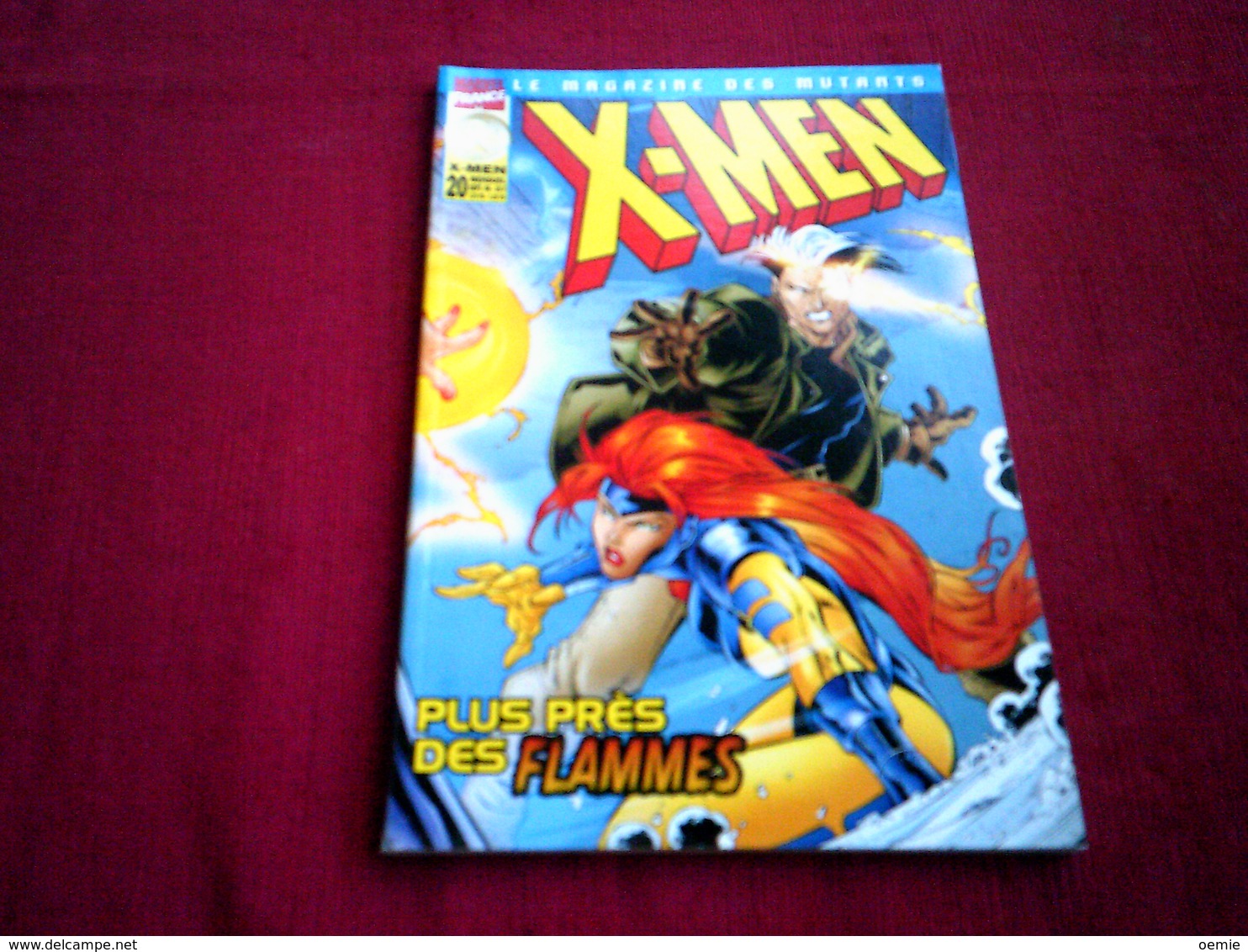 X - MEN °   LE MAGAZINE DES MUTANTS  ° N° 20 SEPTEMBRE 1998 PLUS PRES DES FLAMMES - XMen