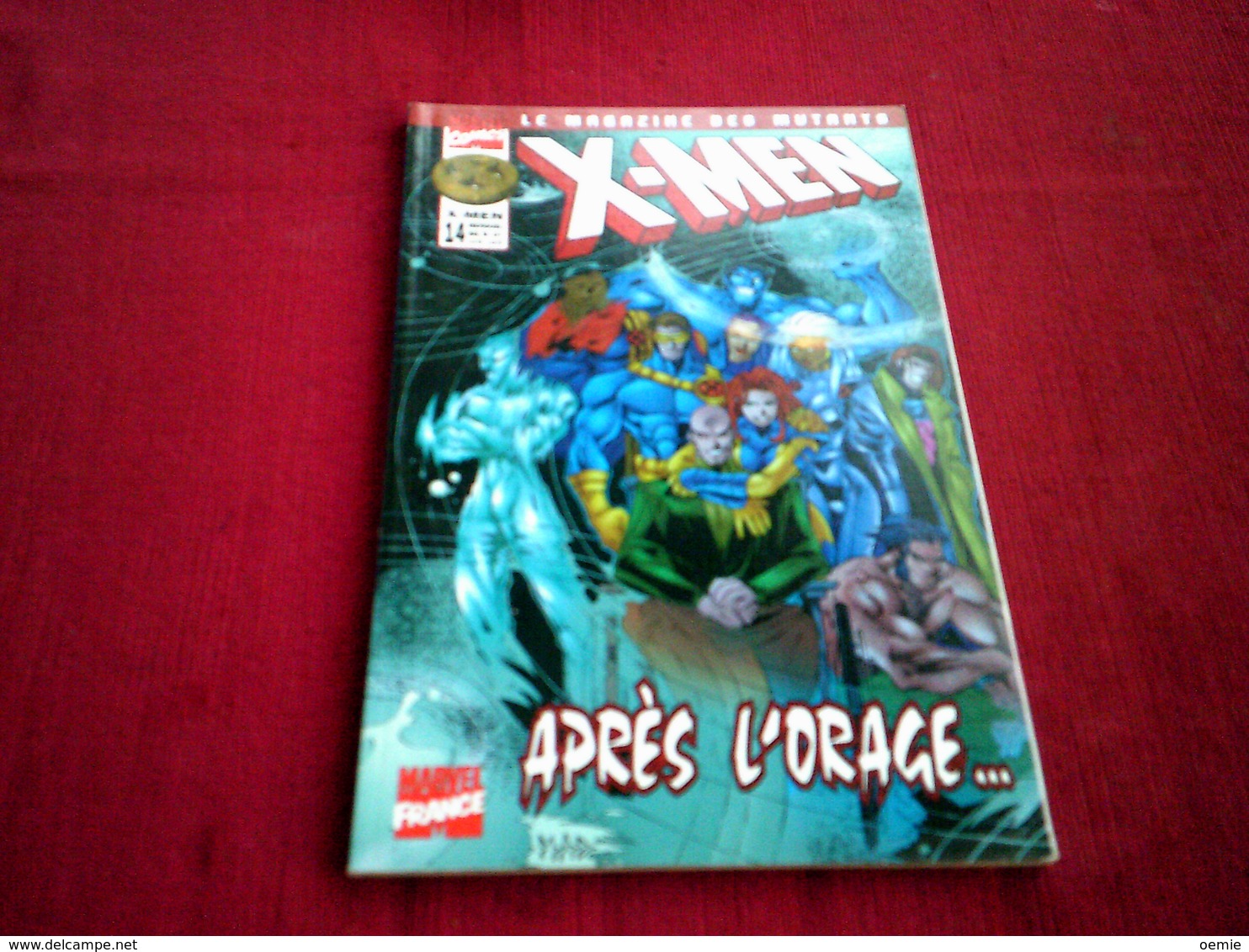 X - MEN °   LE MAGAZINE DES MUTANTS  ° N° 14 MARS 1998  APRES L'ORAGE - XMen