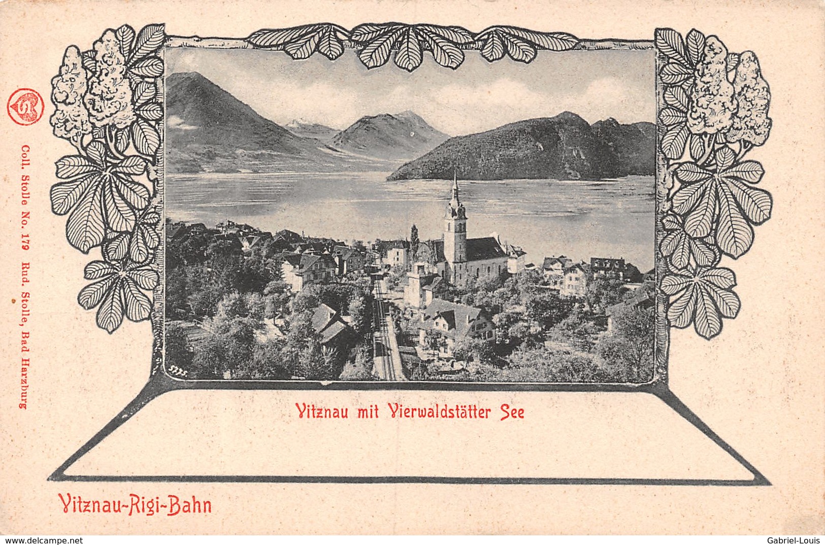 Vitznau Mit Vierwaldstätter See - Vitznau-Rigi-Bahn - Vitznau