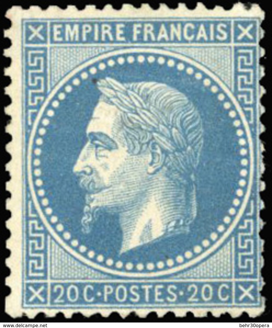 * 10c. Bistre Type II + 20c. Bleu Type I + 80c. Rose. N°32 (*). TB. - 1863-1870 Napoleon III Gelauwerd