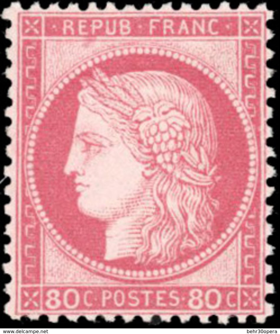 ** 80c. Rose. SUP. - 1871-1875 Cérès
