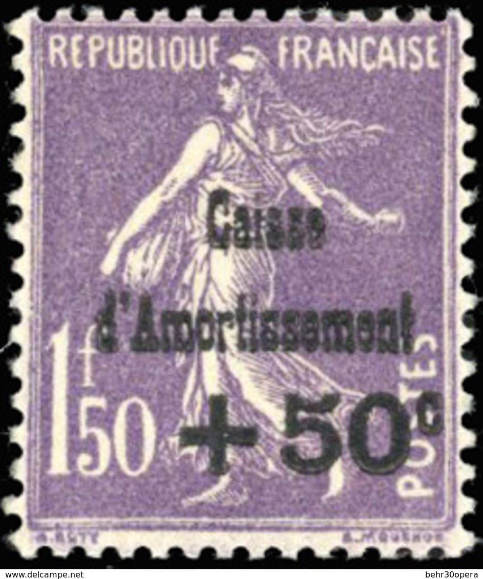 ** 266/269 + 275/277. Caisse D'amortissement Complet Dont Les 3 états Du N°252. N°252, 269, 275 Et 277 *. TB à SUP. - Sonstige & Ohne Zuordnung