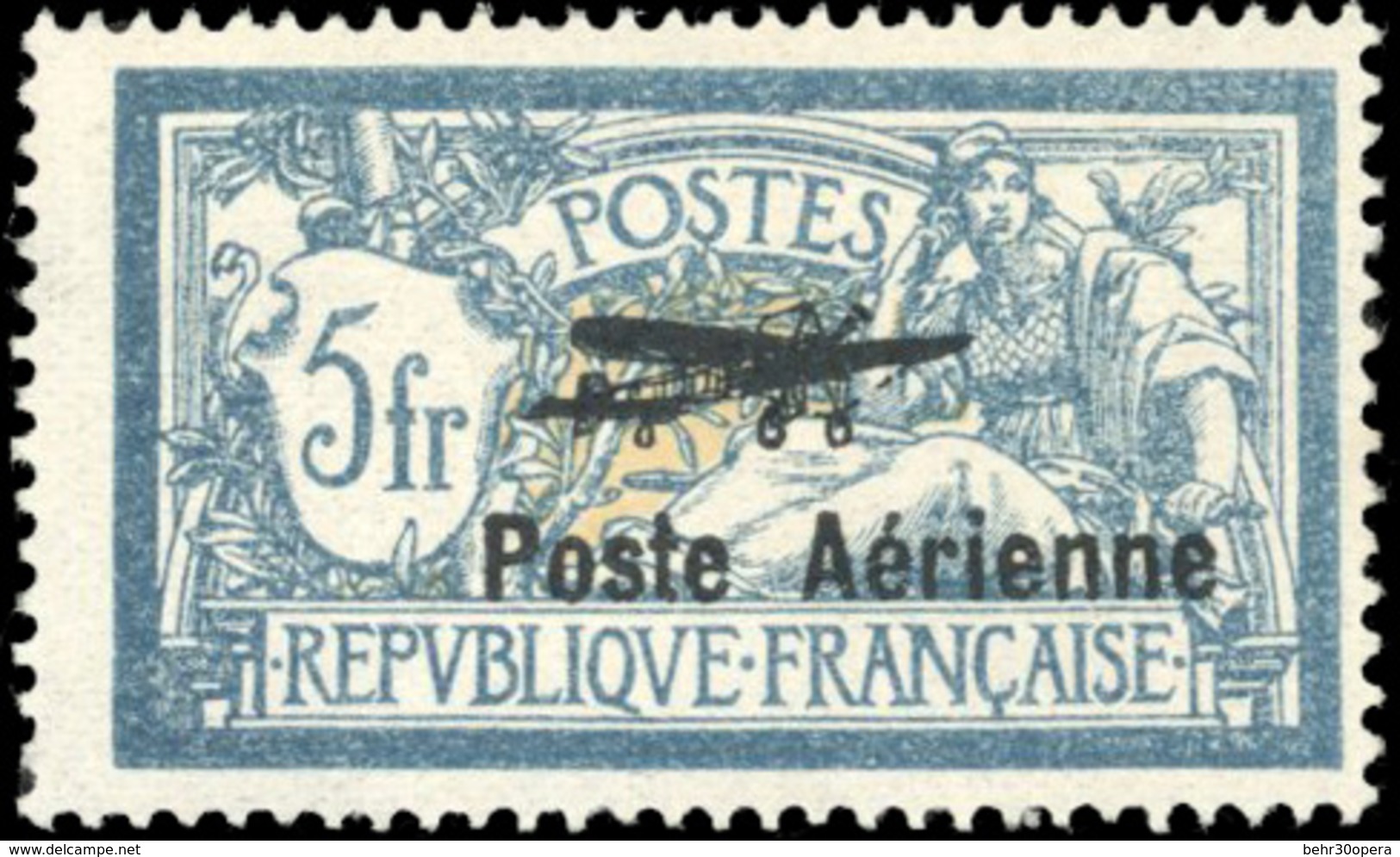 ** 2F. Orange Et Vert-bleu + 5F. Bleu Et Chamois. B. - Other & Unclassified