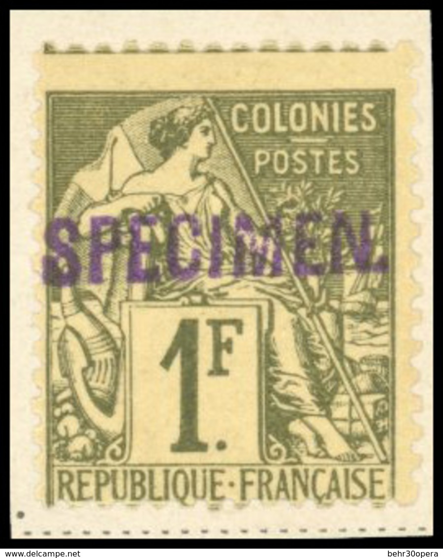 (*) 13 Valeurs Collés Sur Fragments. Surcharge ''SPECIMEN'' En Violet. R. SUP. - Sonstige & Ohne Zuordnung