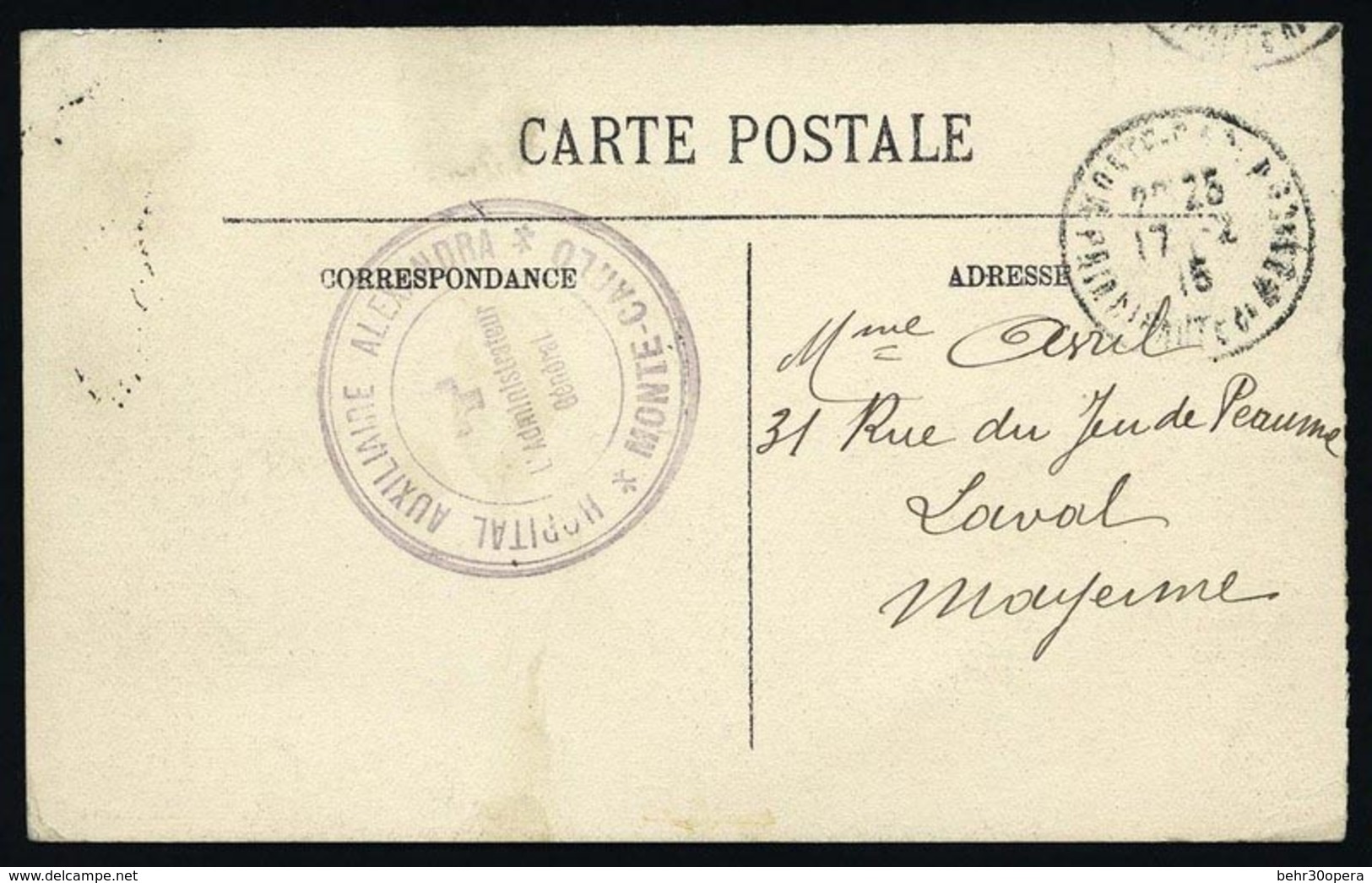 O + FRANCE. 2 Cartes Postales Avec Franchise Militaire. TB. - Andere & Zonder Classificatie