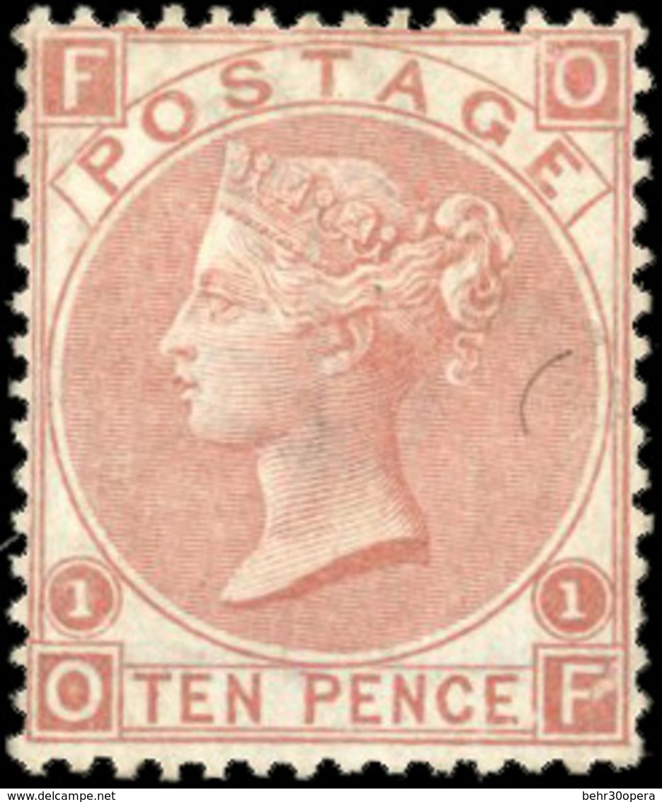 (*) 10p. Pale Red Brown. Plate 1. Small Defect But VF. RPSL Certificate. - Andere & Zonder Classificatie