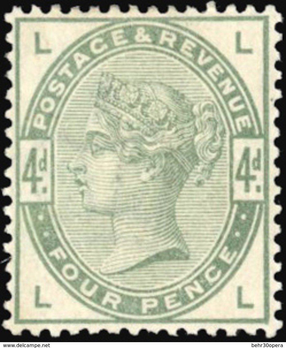 * 4p. Dull Green. VF. - Sonstige & Ohne Zuordnung