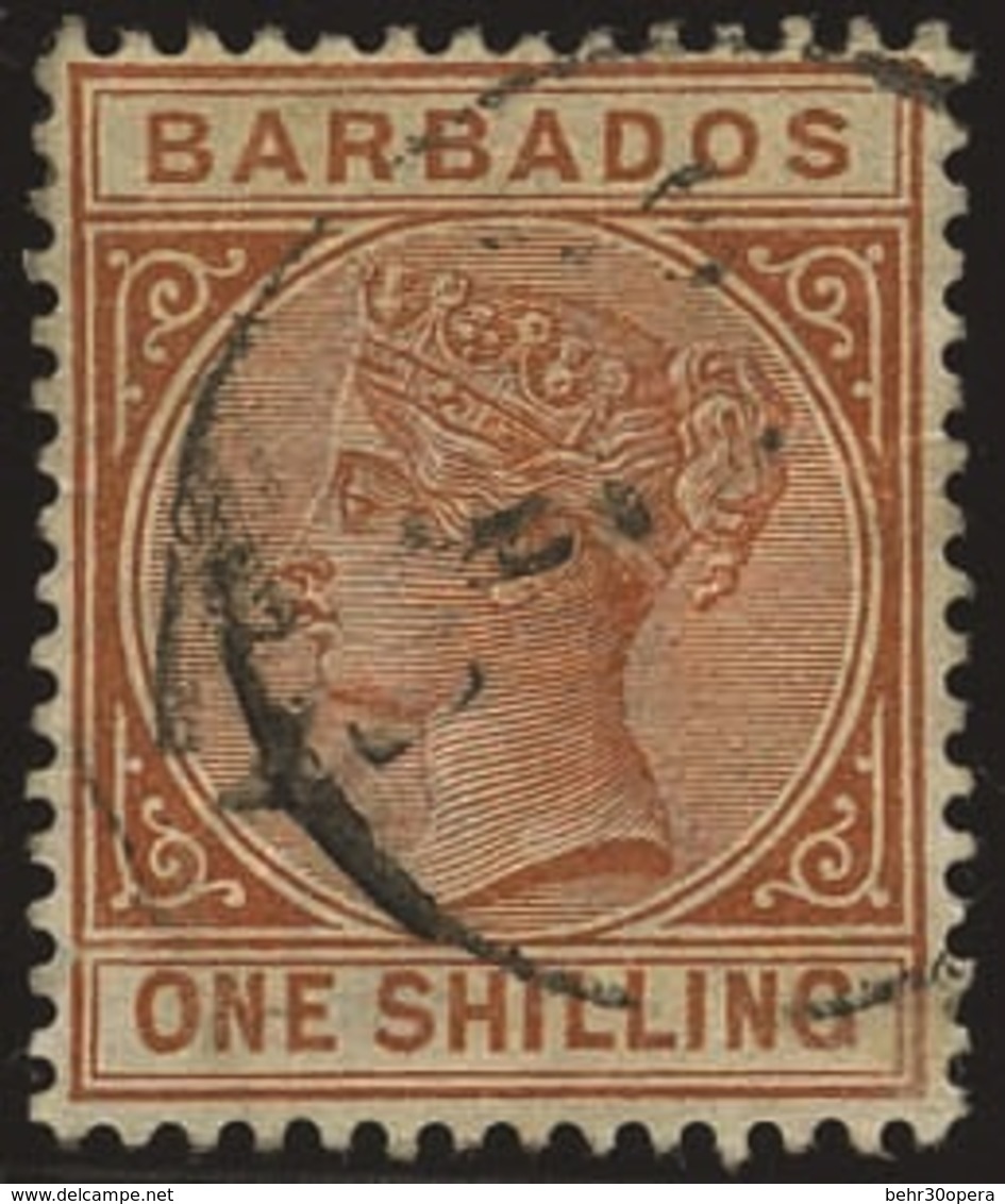 O Set Of 9. Complete Set. VF. - Barbados (...-1966)