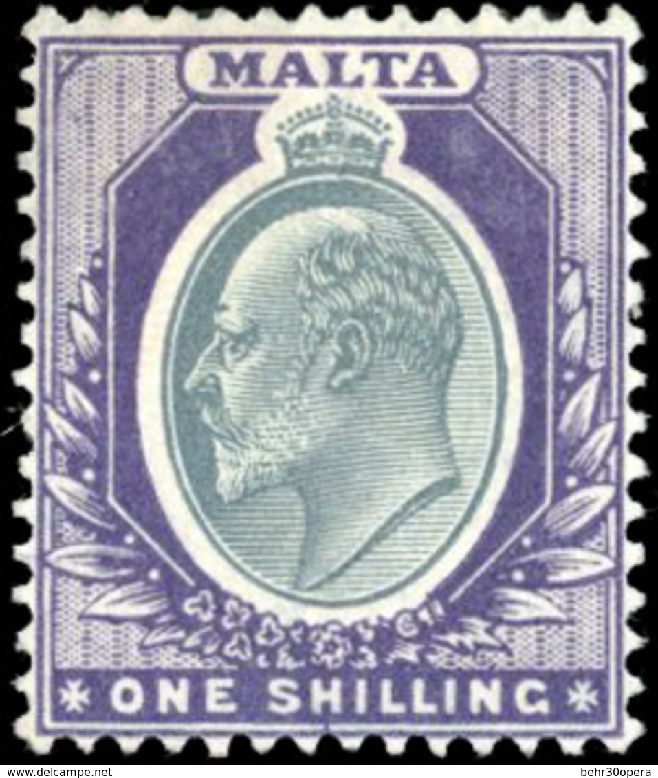 * Set Of 7. Complete Set. VF. - Malta (...-1964)