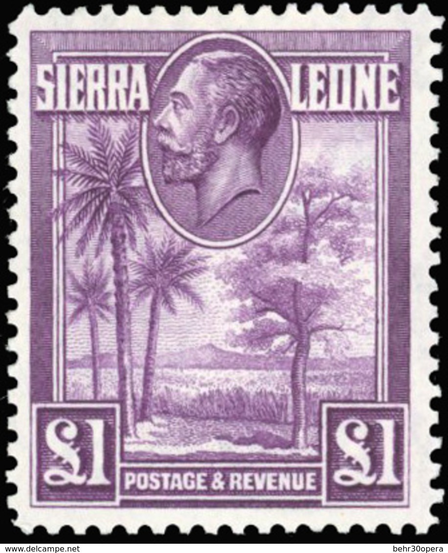 * Set Of 13. Complete Set. SUP. - Sierra Leone (...-1960)