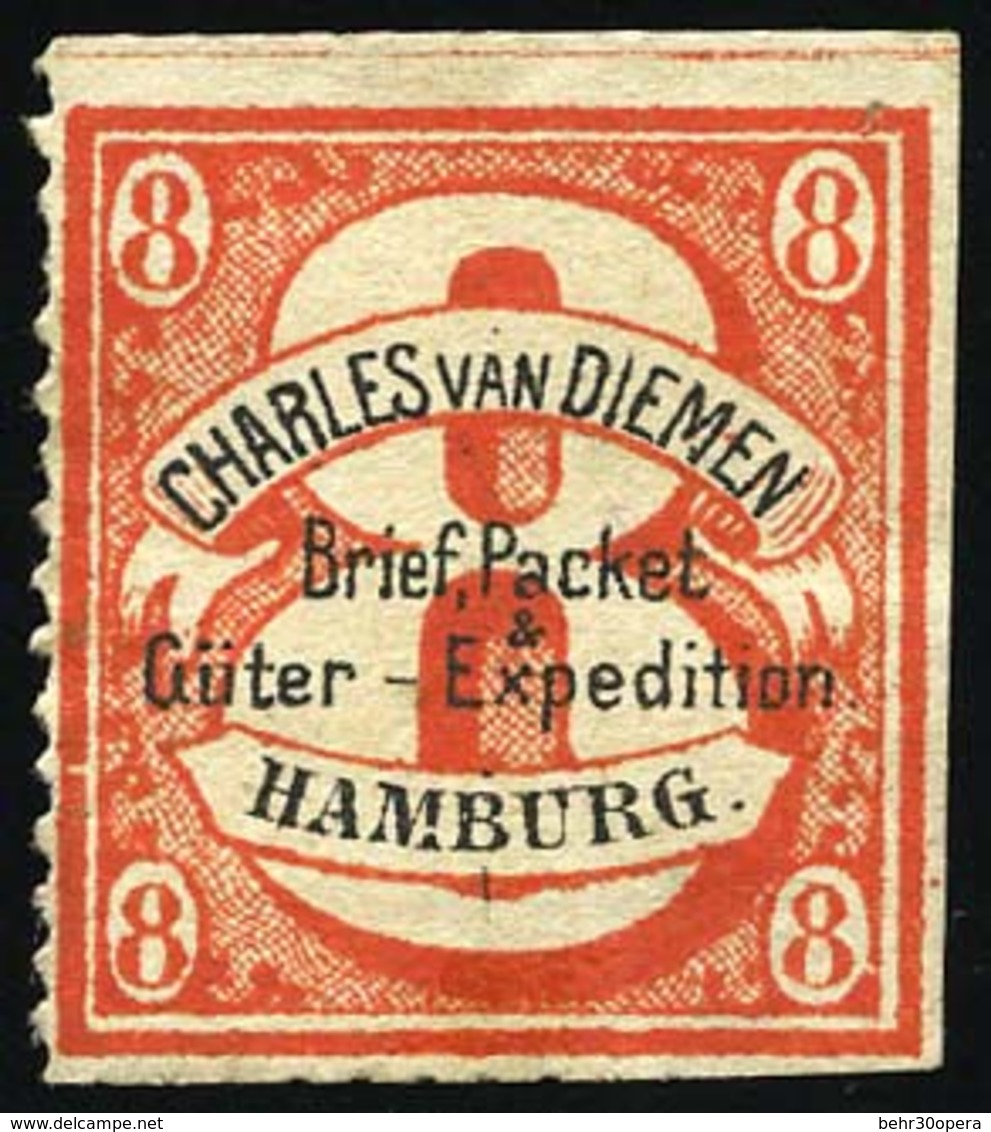 (*) Timbres Privés Charles VAN DIEMEN. 6 Valeurs. TB. - Hamburg