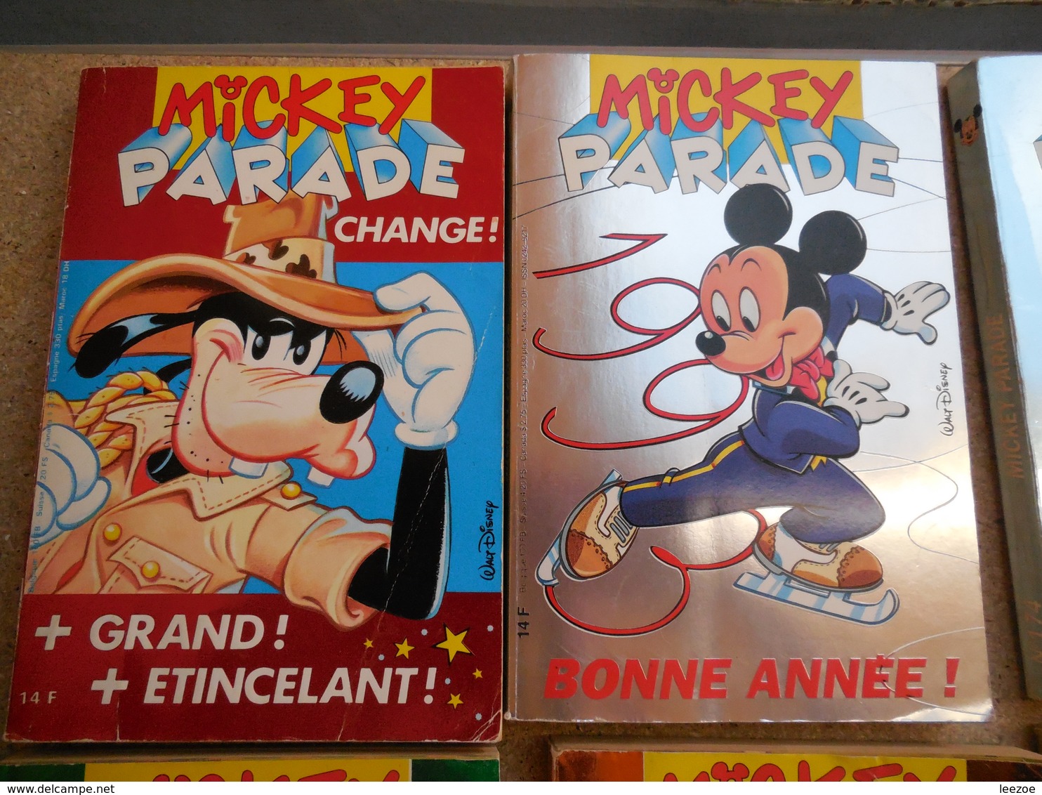 Mickey Parade N°140.157.174.181.190.206A. Et Mickey Parade Géant N°3030.......3B0420 - Mickey Parade