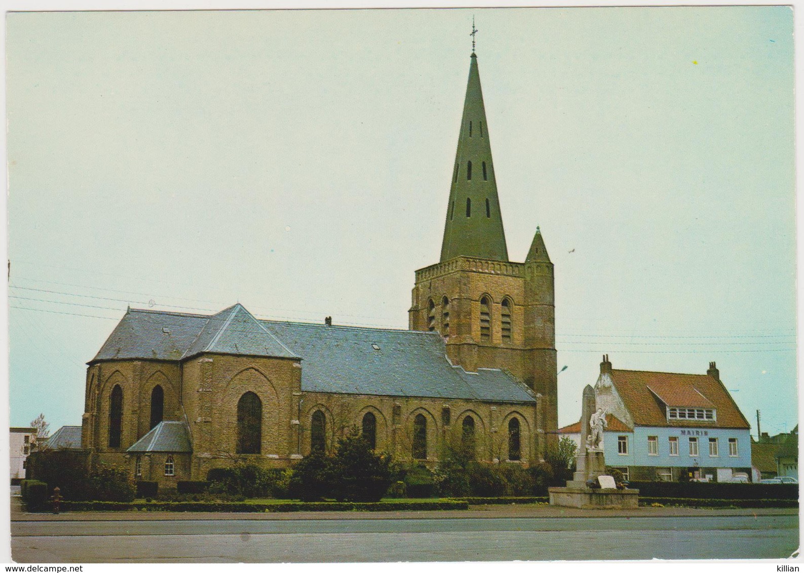 Oye Plage L'église La Mairie - Oye Plage