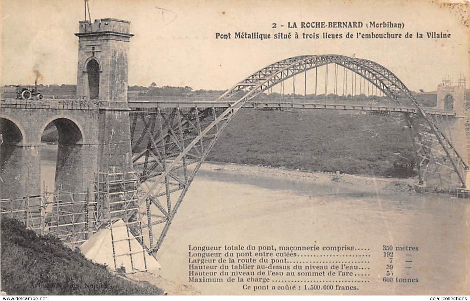 La Roche-Bernard          56         Le Pont Métallique     (Voir Scan) - La Roche-Bernard