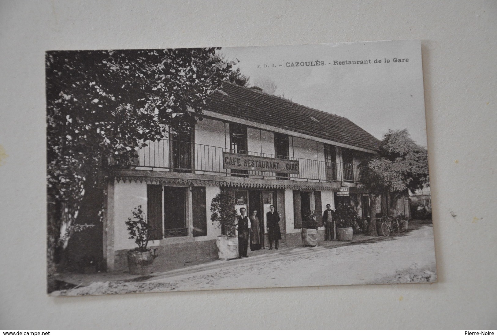 CAZOULES Restaurant De La Gare - Autres & Non Classés