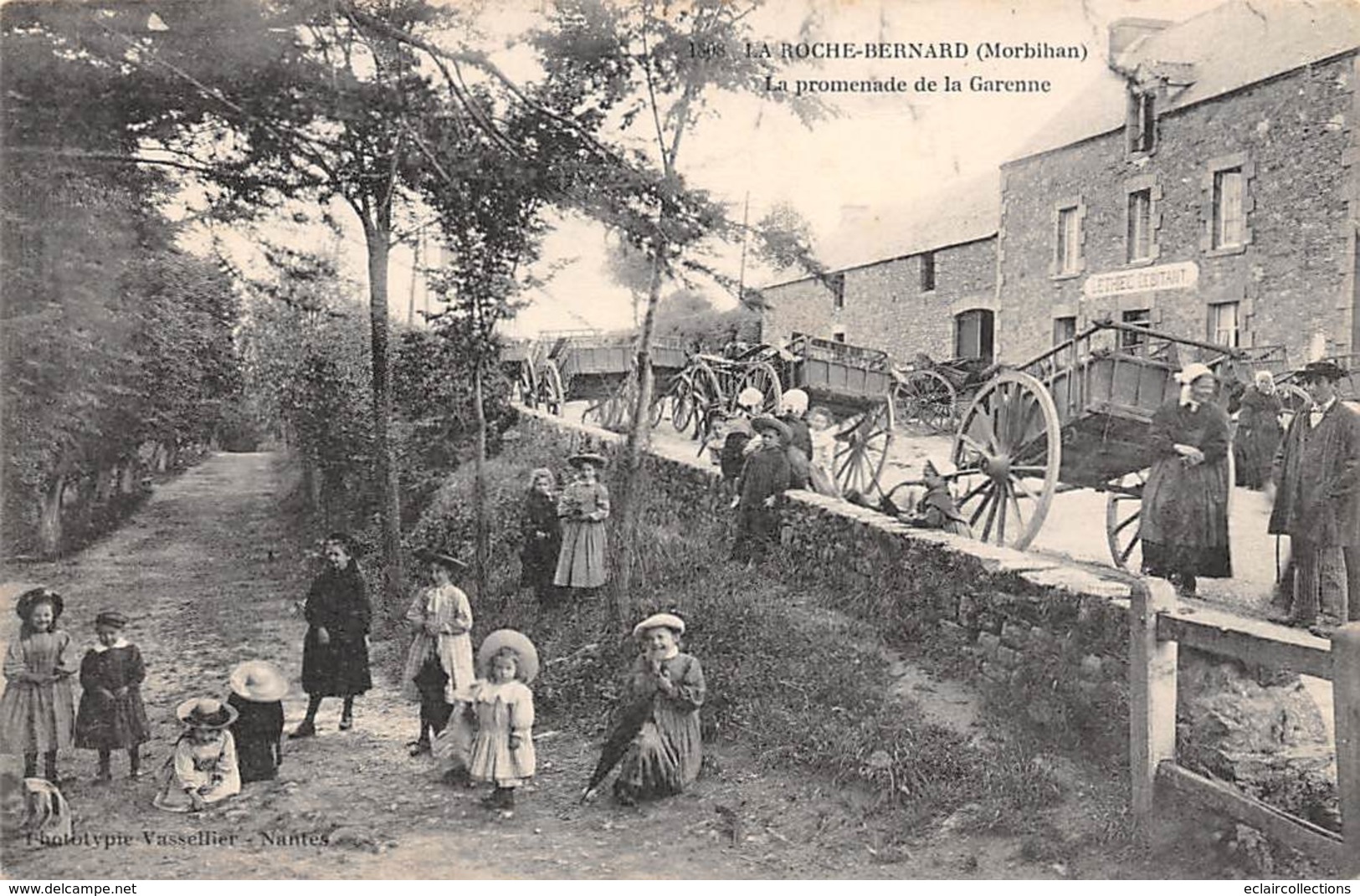 La Roche-Bernard          56         La Promenade De La Garenne       (Voir Scan) - La Roche-Bernard