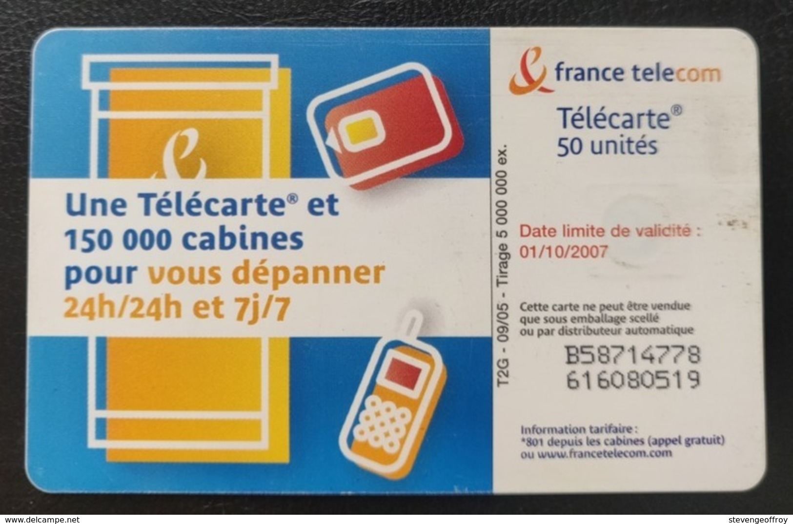 Telecarte France Publique 2005 Mode D Emploi Couple 1 Amour Cabine - 2005