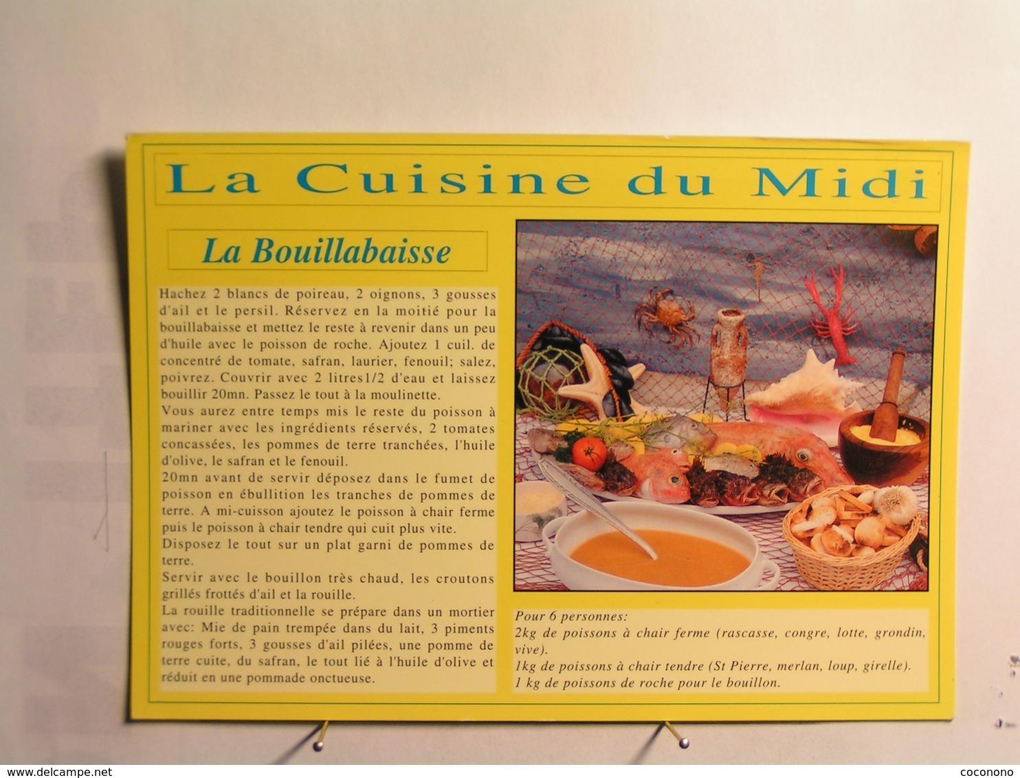 Recettes Du Midi (cuisine) - La Bouillabaisse - Recettes (cuisine)