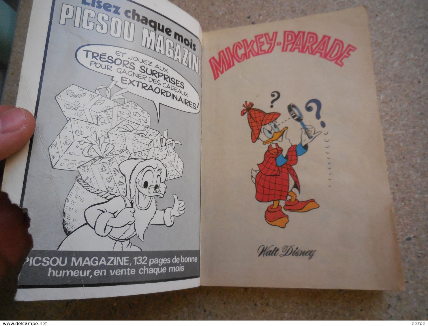 MICKEY PARADE N°1.2.3.4.6.9, 2ème série..MICKY MAUS......3B0420