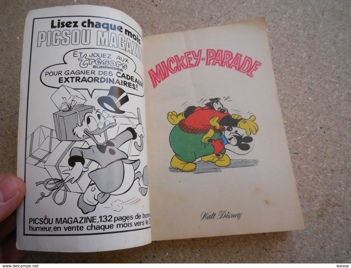 MICKEY PARADE N°1.2.3.4.6.9, 2ème série..MICKY MAUS......3B0420