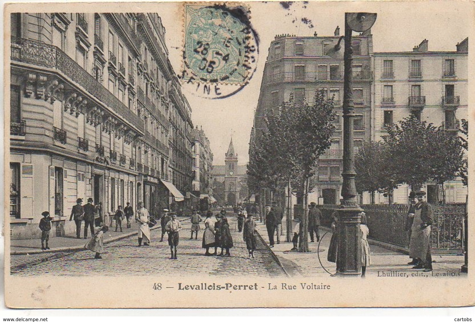 92  LEVALLOIS-PERRETLa Rue Voltaire - Levallois Perret
