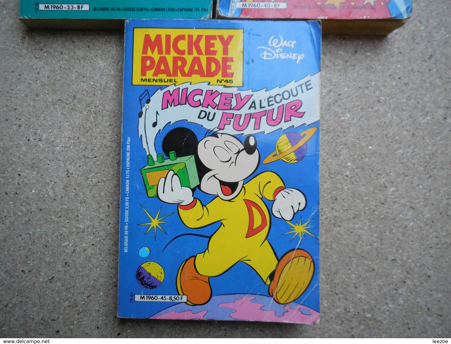 MICKEY PARADE N°33.40.45, 2ème Série..MICKY MAUS......3B0420 - Mickey Parade
