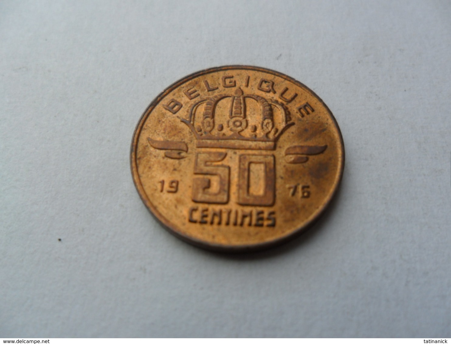 50 Centimes 1976 Type Mineur En Français - 50 Cent