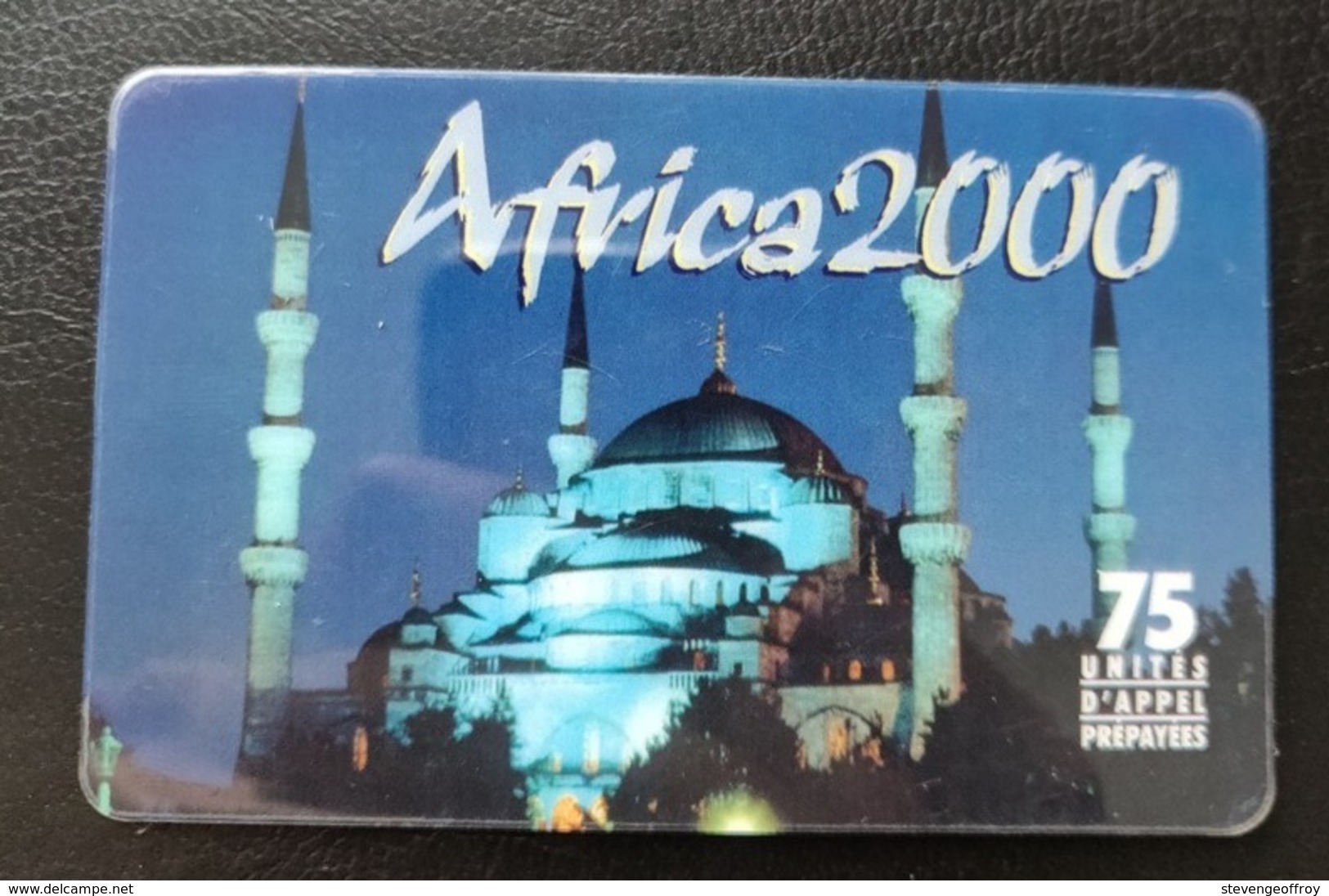 Telecarte France  2000 Africa2000 - Mosque Blue - Autres & Non Classés