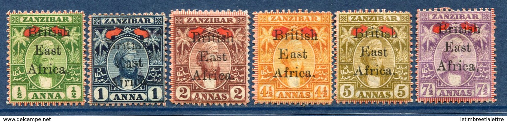 ⭐ Afrique Orientale Britannique - YT N° 84 à 89 * - Neuf Avec Charnière - ( Issus De La Série N° 84 à 91 ) ⭐ - Africa Orientale Britannica