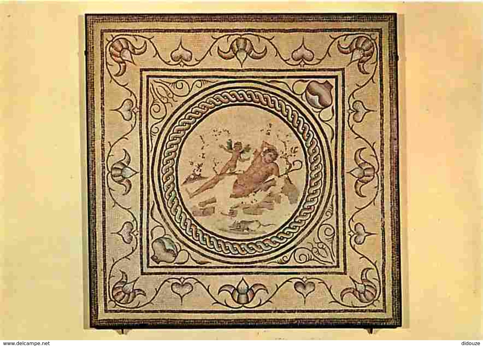 Art - Mosaique - Musée Archéologique De Nimes - Le Sommeil D'Endymion - Voir Scans Recto-Verso - Autres & Non Classés