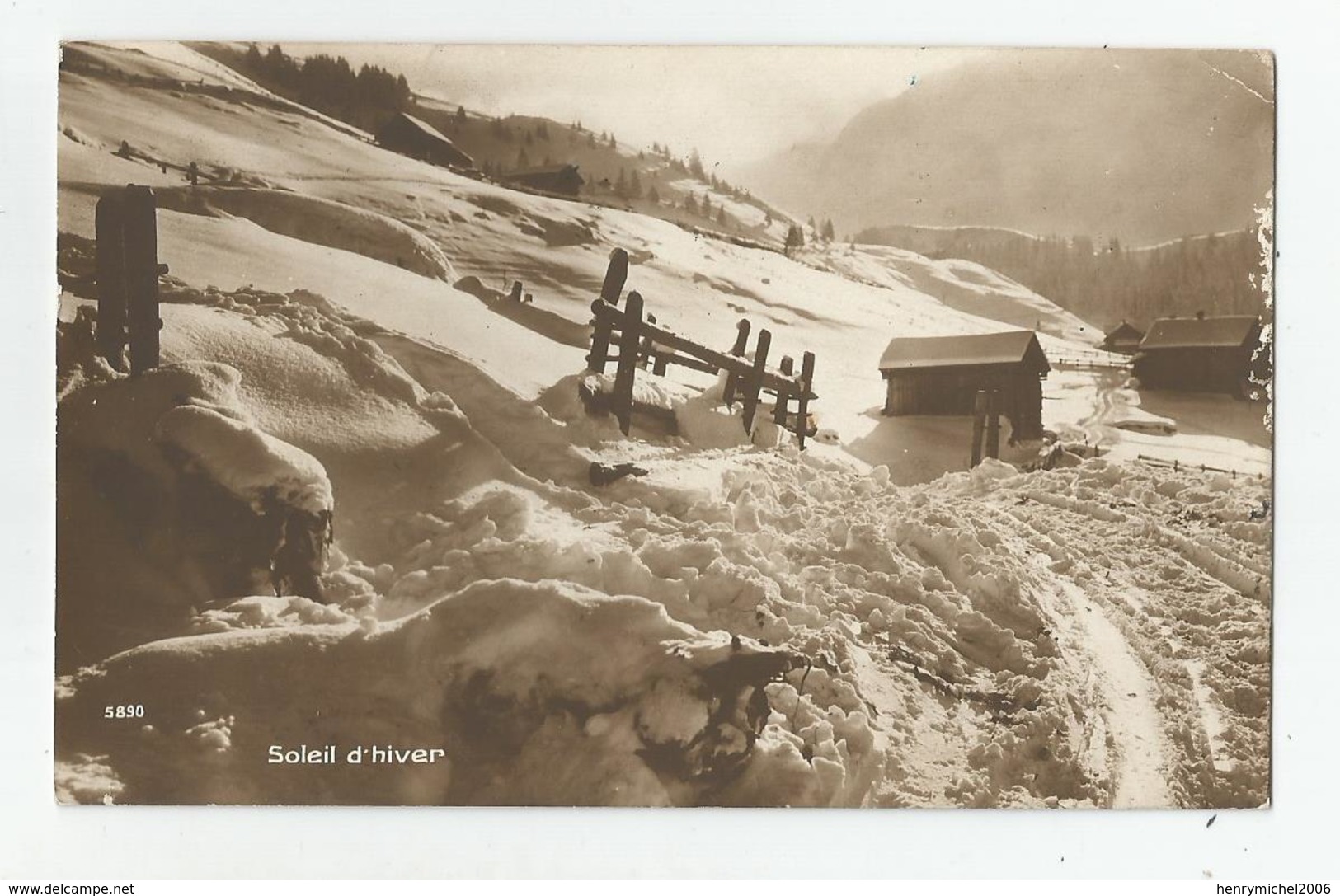 Suisse Vaud Cachet Lausanne 1915 , Un Soir D'hiver Ed Art Perrochet David La Chaux De Fonds - La Chaux