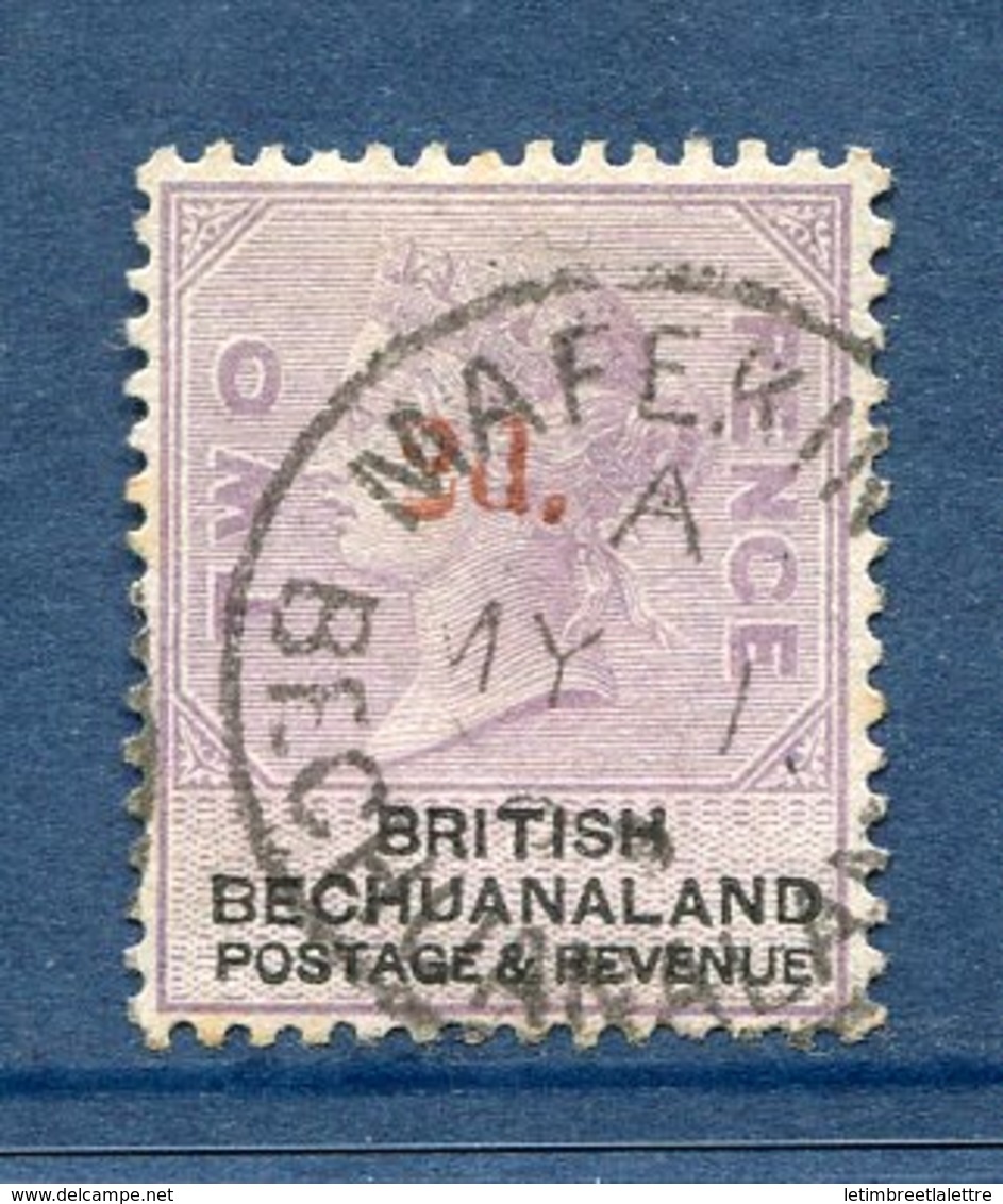 Bechuanaland - N° 25a - Oblitéré - Signé Brun - 1885-1895 Colonia Británica