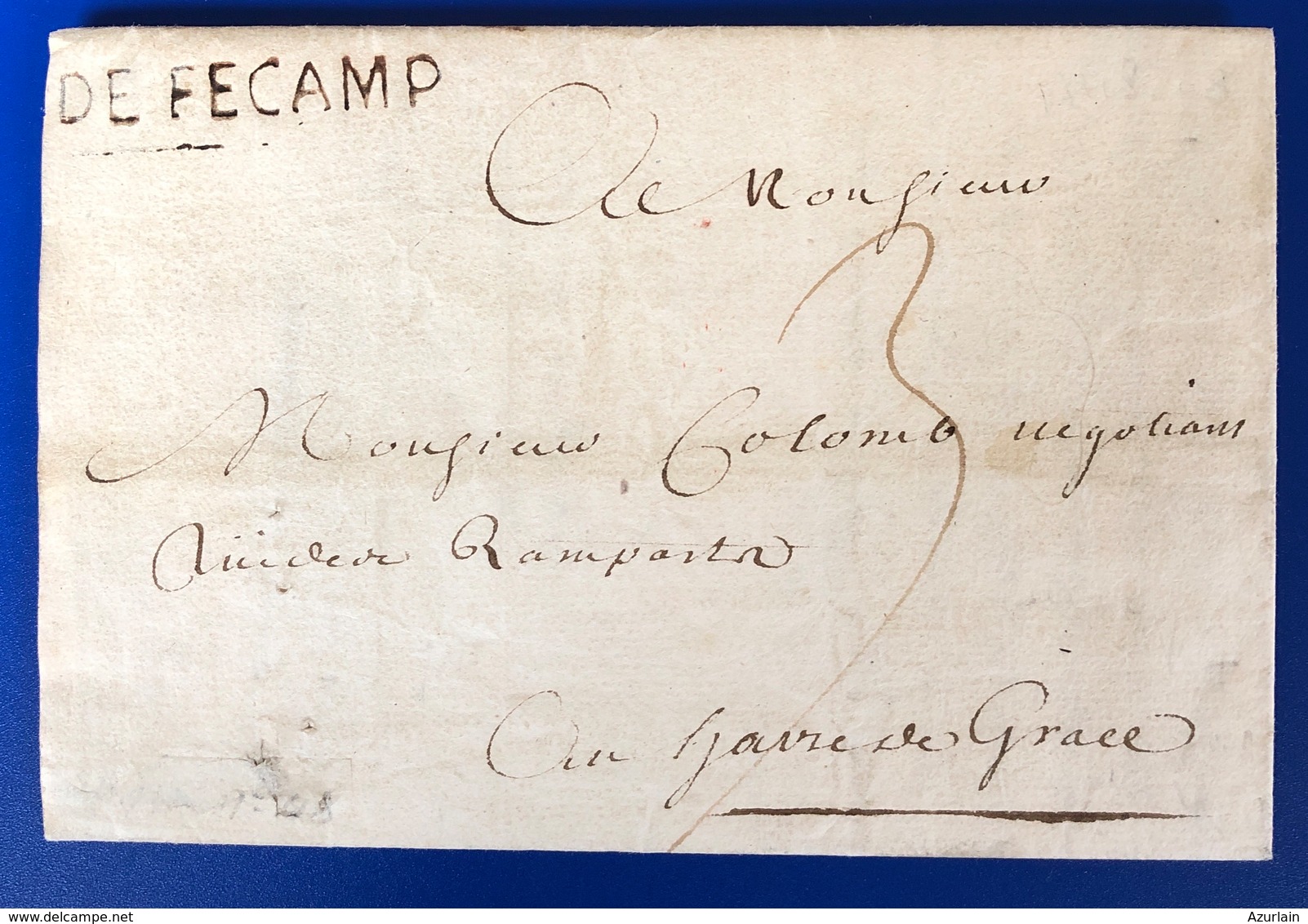 1694 A 1841 Lot De 18 Lettres De Fecamp - ....-1700: Precursors