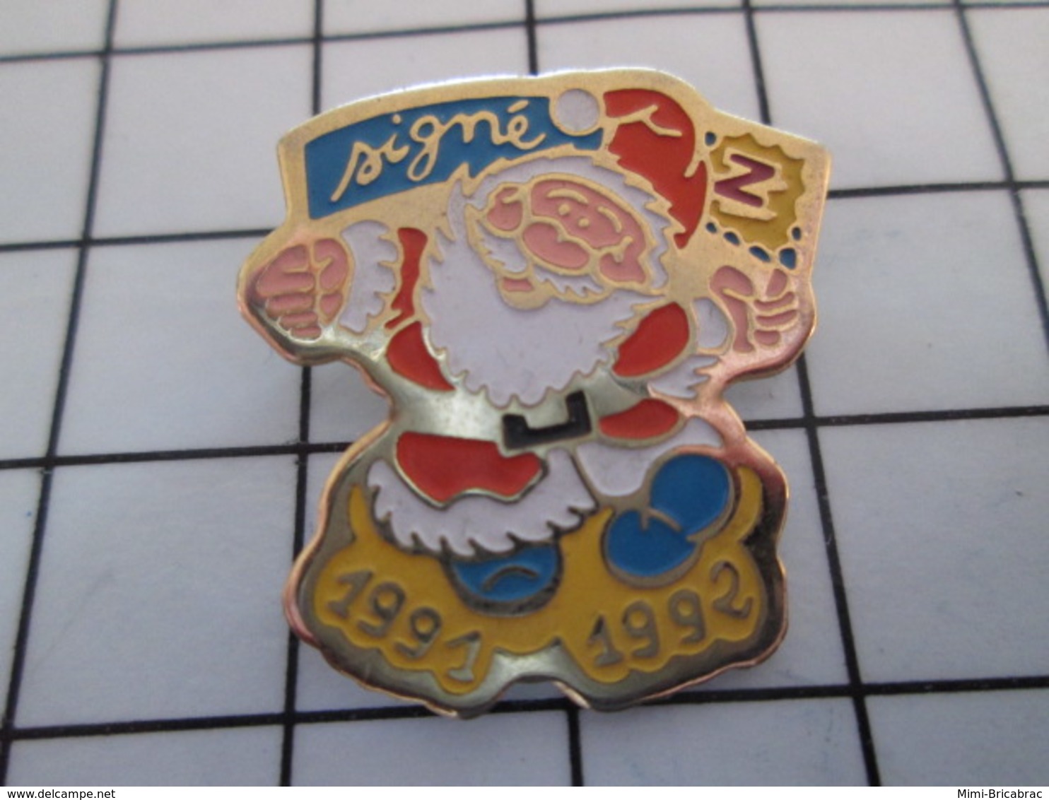 916a Pin's Pins / Beau Et Rare / THEME : NOEL / PERE NOEL Z 1991 1992 - Navidad