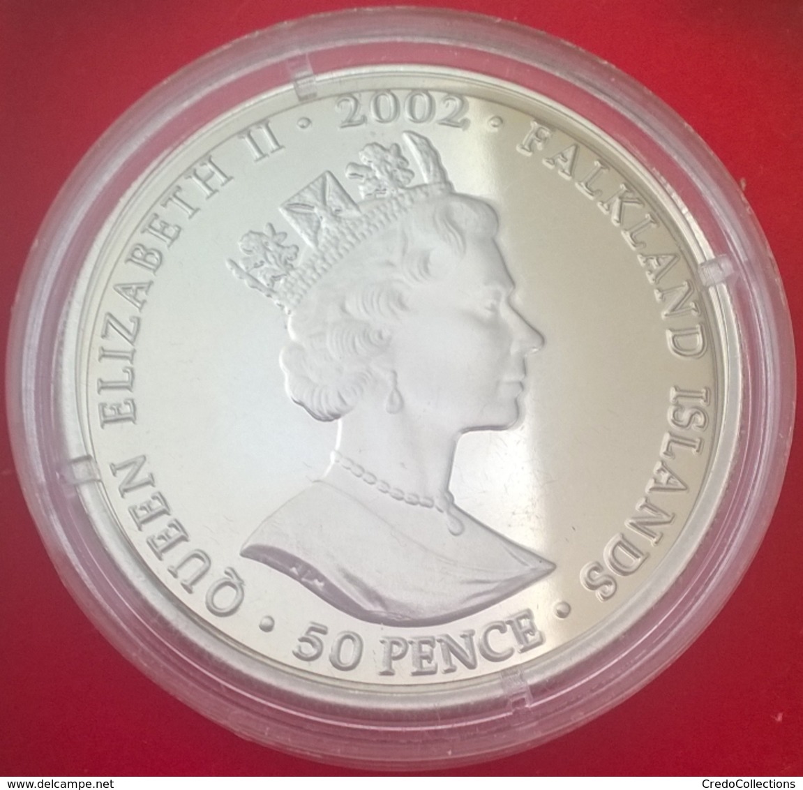 50 Pence 2002, KM20.1, UNC - Malvinas