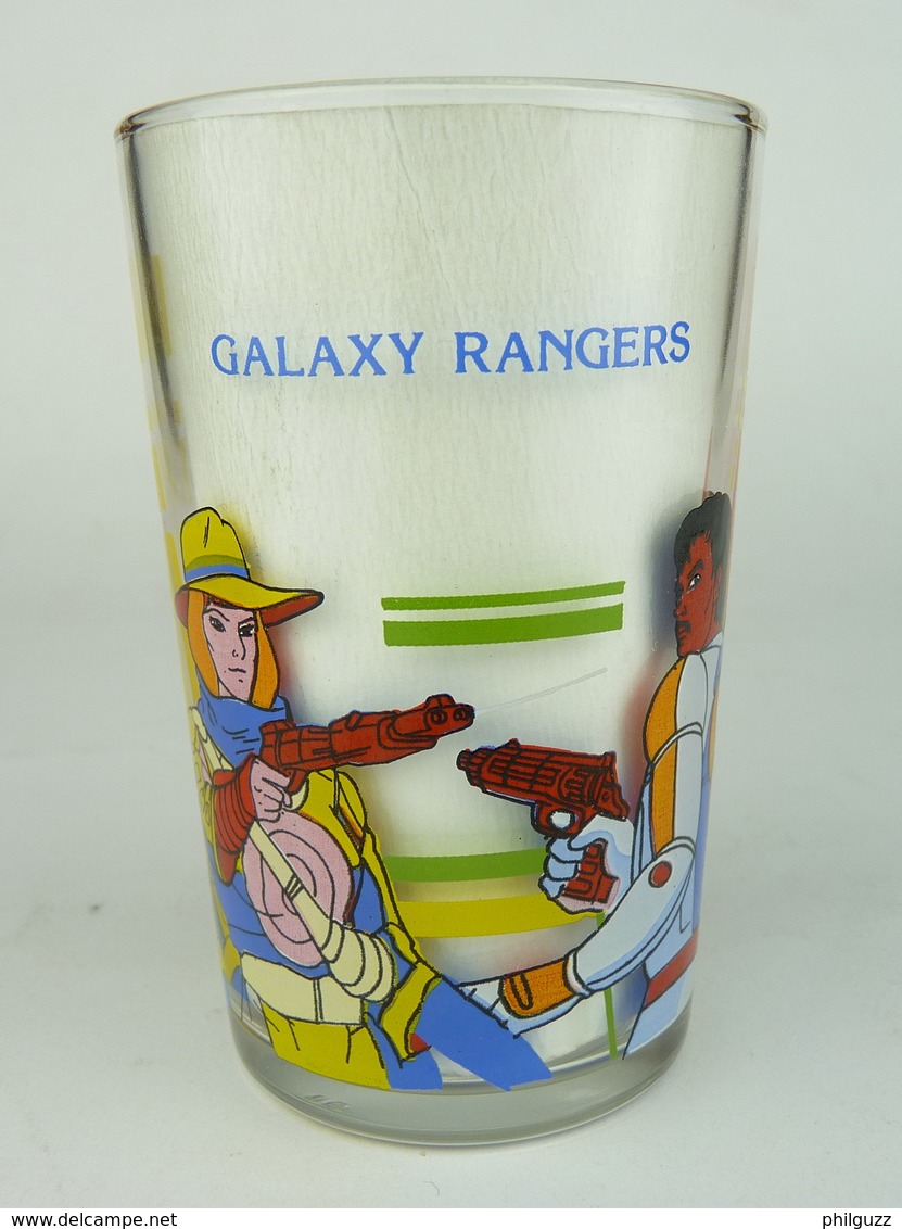 1 VERRE GALAXY RANGERS 1988 A01 - Art De La Table