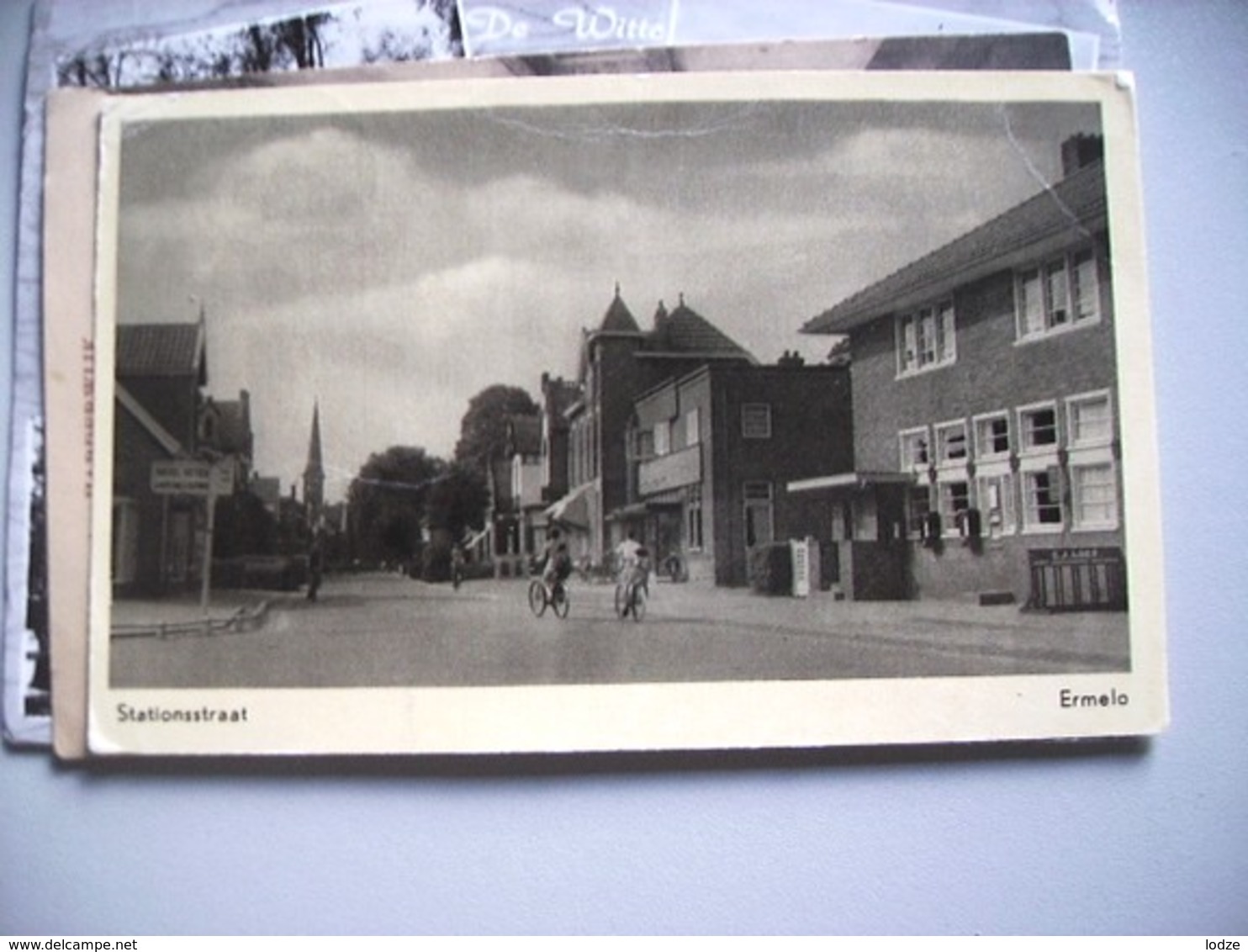 Nederland Holland Pays Bas Ermelo Met Stationsstraat Oud - Ermelo